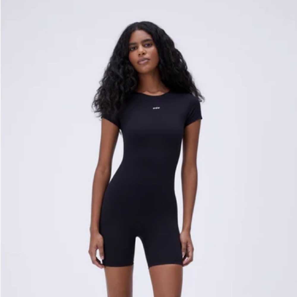 Adanola Ultimate Short Sleeve Workout Romper ‘ADA’
